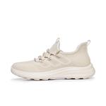 Женские беговые кроссовки бежевые LAORENTOU, черные - фото