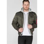 Куртка Alpha Industries MA-1 D-Tec, зеленый - фото 4