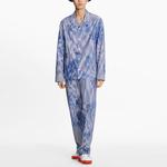 Рубашка мужская Louis Vuitton в полоску, синий - фото 2