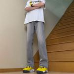 Джинсы осень-зима унисекс AMBER LIGHT, желтая грязь - фото 4