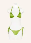 Плавки бикини с треугольными чашками lime mila Pq, зеленый - фото 2