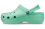 Сабо Crocs Classic Platform Clog Jade Stone Women's - фото