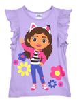 Топ Gabby's Dollhouse, фиолетовый - фото