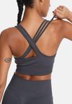 Бюстгальтер SQUATPROOF ELIS CROSS SEAMLESS , Dark Grey - фото 5