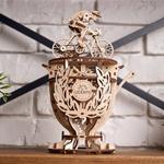 Ugears, 3D пазл Автомат - Велосипедист - фото 6