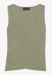 Топ Anna Field Top, Deep Lichen Green/Green - фото 4