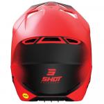 Шлем для мотокросса Shot Race, красный - фото 2