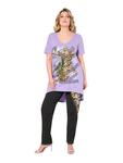 Футболка MIAMODA, цвет fliederviolett - фото 2