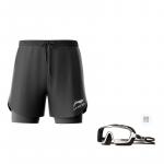 ЛиНинг Плавательные Шорты Мужские Черные, Черный Модный и Стильный Комплект - фото 2