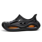 Binary Клоги унисекс черно-оранжевые, цвет Black Orange - фото