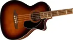 Бас-гитара Fender Kingman с эффектом затемненного края Burst, с чехлом - фото 4