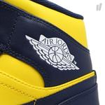 Кроссовки Air Jordan 1 Mid 'Michigan', желтый - фото 4