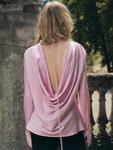 Galban Satin Top Mango, Pastel Pink - фото 4