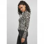 Футболка Urban Classics Top Aop Mesh, белый - фото 2