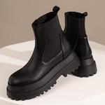 Женские ботильоны Roimaash на платформе, 160 Pu-Black - фото 4