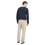 Свитер Jack & Jones Linen Knit Crew Neck, синий - фото 2