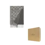 Трикотажный шарф унисекс COACH - фото 4