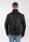 Кожаная куртка Mauritius, Black - фото 2