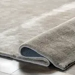Ковер Loni Solid Shag Area Rug nuLOOM, 183 см, светло-серый - фото 51