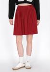 Юбка myMo Pleated skirt, Wine Red/Red - фото