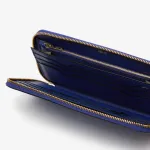 Кошелек на молнии, 12 карт Valextra, цвет Royal Blue - фото 4