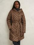Длинная пуховая куртка Ines Hobbs, Brown - фото 5