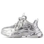 Кроссовки triple s sneaker 'silver' Balenciaga, серебряный - фото