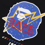 Футболка BAPE Space Ape Head Tee, Black - фото 2