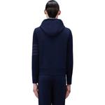 Худи с 4-петлевым капюшоном THOM BROWNE, синий - фото 5