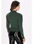 Пуловер faina Pullover, темно-зеленый - фото 4