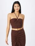 Топ NLY by Nelly, коричневый - фото 2