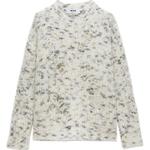 Потертый мраморный джемпер MSGM, белый - фото 3