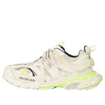 Кроссовки track sneaker 'white fluo yellow' Balenciaga, белый - фото