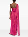 Платье макси Yaira Iris Serban, розовый - фото 4
