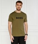 Футболка BOSS BLACK RN Regular Fit, зеленый - фото 3