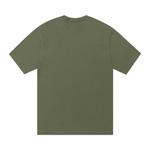 Футболка Stussy Sliced Tee, Olive - фото 2