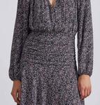 Эспарта Макси Платье Ночной сад черный APIECE APART - фото 4