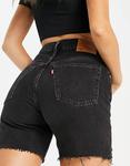 Черные шорты до середины бедра Levi's 501 - фото 3
