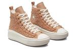 Кеды Chuck Taylor All Star Women's Converse Move Platform High 'Sherpa - Champagne Tan' Women's - фото 3