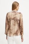 Блузка с добавлением шелка SOAVE Guess, бежевый - фото 3