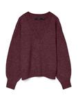 Свитер VERO MODA VMBoom, Wine red - фото