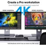 Док-станция iVANKY 12-in-2 USB-C Docking Station Pro VCD08 - фото 4