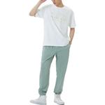 Футболка унисекс GAP, серо-зеленая - фото 9