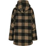 Куртка Urban Classics Hooded Oversized Check Sherpa, бежевый - фото 2