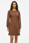 Платье VILA Jumper dress, Toffee/Brown - фото