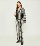 Трикотажные брюки Flare fit Akep, черный - фото 2