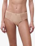 Романтичные шортики-трусики Chantelle, Golden Beige - фото