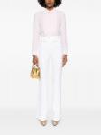 Elisabetta Franchi брюки с логотипом, белый - фото 2