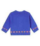 Детский кардиган из хлопка и шерсти с кроликами Tinycottons, Rabbit - фото 2