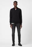 Свитер Kilburn Zip Funnel AllSaints, черный - фото 2